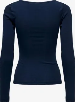 ONLY Longsleeves Shirt KIRA Dames Navy -ONLY Elegant winkel 14d257c8260529b846d5dfb1da3847e5