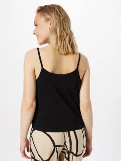 ONLY Tanktops Top MAY Dames Kaki / Zwart -ONLY Elegant winkel 158c5ec734ede7c5e43cc2599e1eb986