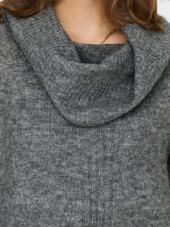 ONLY Gebreide Jurken Gebreide Jurk Stay Dames Donkergrijs 13 ONLY Gebreide Jurken Gebreide Jurk Stay Dames Donkergrijs -ONLY Elegant winkel 15eabb5e628e05a3c966b317d024490e