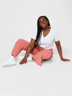 ONLY CARMAKOMA Pantalons Flared Broek Cartheis Dames Pink -ONLY Elegant winkel 15f8c01fb11f624865556502abc7e49e