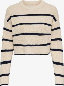 ONLY Truien Trui Dames Stone Grey