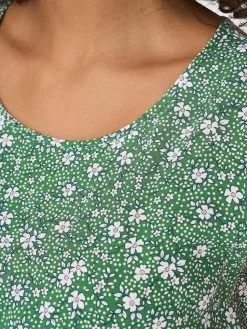 ONLY MATERNITY Mini Jurken Jurk Sara Dames Groen / Smaragd -ONLY Elegant winkel 1820687b60019439dab42f7f9e0ac966