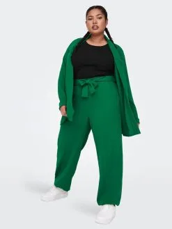 ONLY CARMAKOMA Pantalons Bootcut Broek Dames Grasgroen -ONLY Elegant winkel 1898f22531e13f55a3e12a8e923c1941