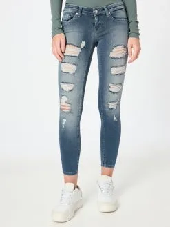 ONLY Jeans Skinny Jeans CORAL Dames Blauw -ONLY Elegant winkel 1899fe92e761fa545db3275a7f4d401e