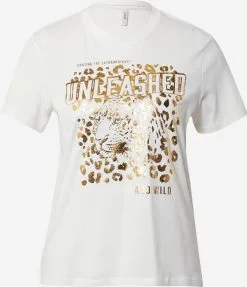 ONLY T-shirts Shirt LIGA Dames Wit