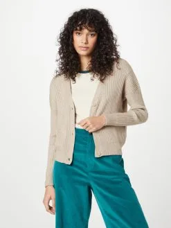 ONLY Vesten Gebreid Vest Katia Dames Beige -ONLY Elegant winkel 18b4eac5424be887471aa8339755b093