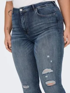 ONLY CARMAKOMA Jeans Skinny Jeans Power Dames Donkerblauw -ONLY Elegant winkel 199a6e70f54fa757d662c5a82a4ca853