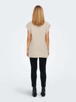 ONLY Fijngebreide Truien Trui Dames Greige 10 ONLY Fijngebreide Truien Trui Dames Greige -ONLY Elegant winkel 19c29ef0a86702d1688599e89fc09cac