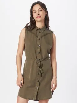 ONLY Blousejurken Blousejurk ARIZONA Dames Kaki -ONLY Elegant winkel 1a115e5daa3175c94445f9443b9b937f