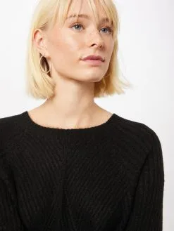 ONLY Gebreide Jurken Gebreide Jurk Carol Dames Zwart -ONLY Elegant winkel 1b21bdb8b1f16d07105ce453dc303f32