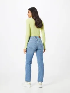 ONLY Straight Regular Jeans LOPEZ Dames Blauw -ONLY Elegant winkel 1b27e324eb18b6ddb386ed2c371c2822