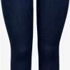 ONLY CARMAKOMA Jeans Skinny Jeans Thunder Dames Donkerblauw