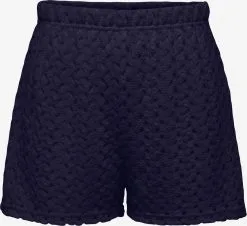 ONLY Shorts Regular Broek CAMELIA Dames Donkerblauw