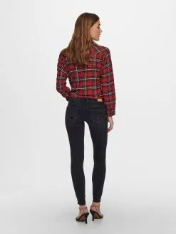ONLY Jeans Skinny Jeans Coral Dames Zwart -ONLY Elegant winkel 1c85da6fe84e568d1fd0cd391a9f0aca