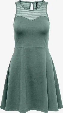ONLY Jerseyjurken Jurk NIELLA Dames Smaragd