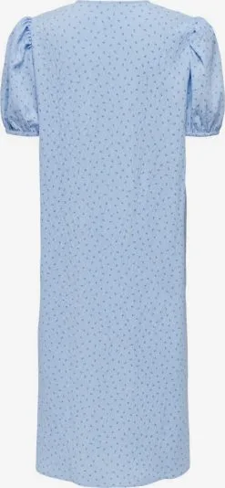 ONLY Midi Jurken Jurk Dames Blauw -ONLY Elegant winkel 1d8899f7df0ee583389ee7e4676ded51