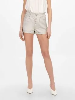 ONLY Shorts Regular Broek Cuba Dames Lichtgrijs -ONLY Elegant winkel 1df1e612ecbb660de9883360a81f4e4f