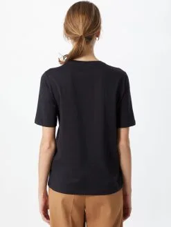 ONLY T-shirts Shirt LONNIE Dames Zwart -ONLY Elegant winkel 1e034fc3ada9da745929179470f83cf3