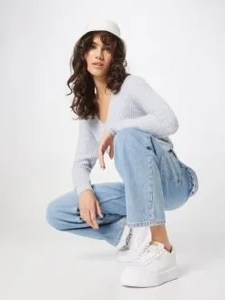 ONLY Fijngebreide Truien Trui AIRY Dames Mintgroen -ONLY Elegant winkel 1e9f2d59c0e36424f84e543b46f97790