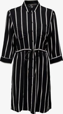 ONLY Blousejurken Blousejurk Tamari Dames Zwart