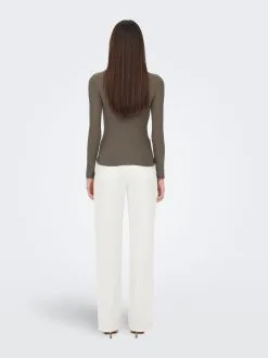 ONLY Longsleeves Shirt Emma Dames Bruin -ONLY Elegant winkel 1f3de502b94907e9fd9d3cb65190edc9