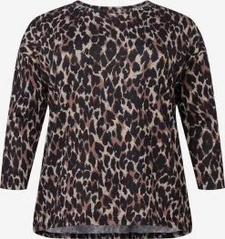 ONLY CARMAKOMA Shirts Met 3/4 Mouw Shirt Dames Grijs / Antraciet