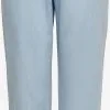 ONLY Pantalons Loosefit Broek Bea Dames Lichtblauw