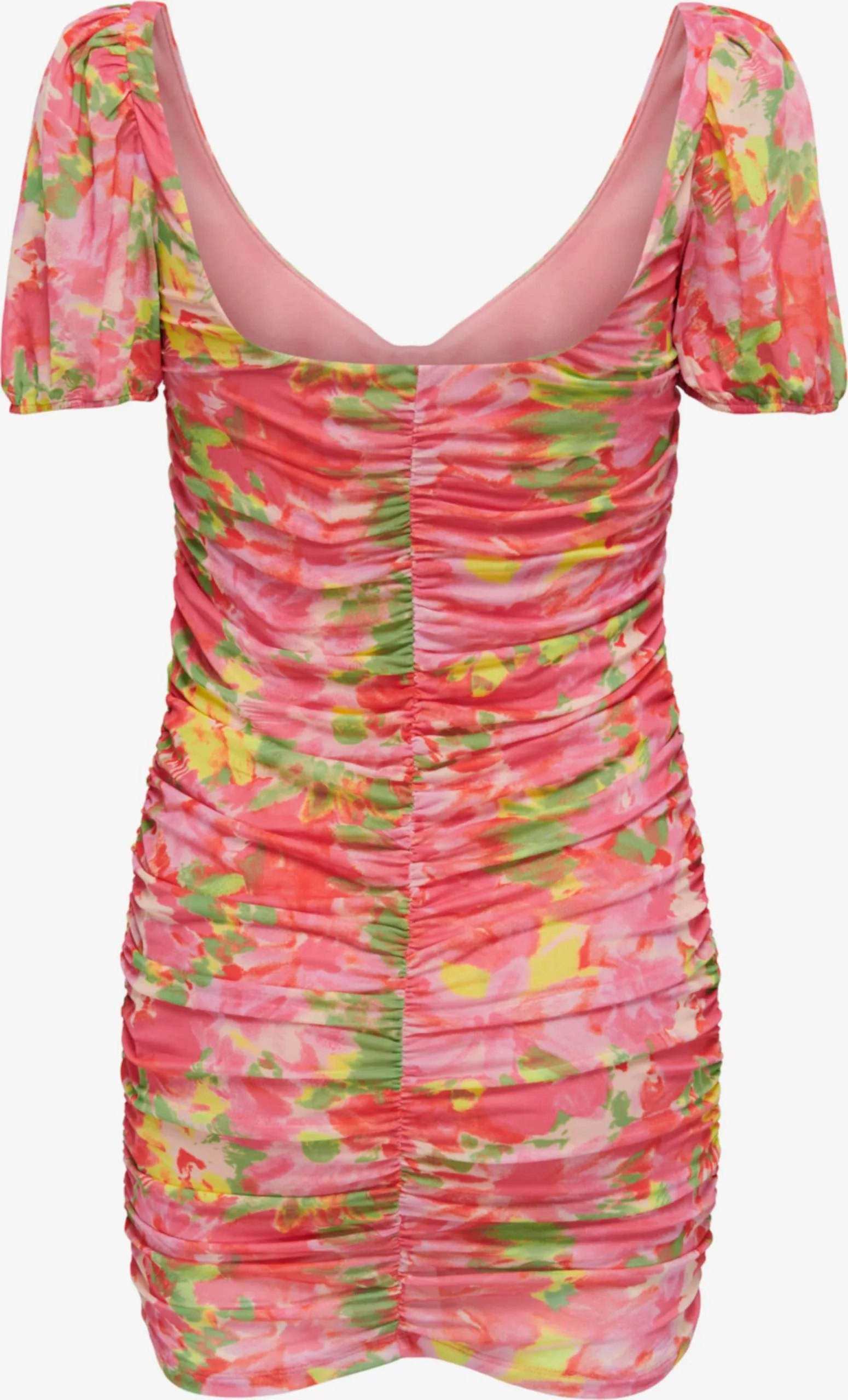 ONLY Mini Jurken Jurk Paris Dames Pink 2 ONLY Mini Jurken Jurk Paris Dames Pink - Afbeelding 2