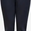 ONLY CARMAKOMA Pantalons Tapered Broek Dames Donkerblauw