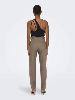 ONLY Cargobroeken Regular Cargobroek Dames Bruin -ONLY Elegant winkel 20206a0205e032aee028b9d7fe81174d