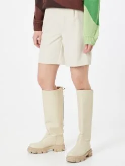 ONLY Shorts Regular Bandplooibroek BERRY Dames Stone Grey -ONLY Elegant winkel 2031a8d3d9689d1077225ab5ab6ac259