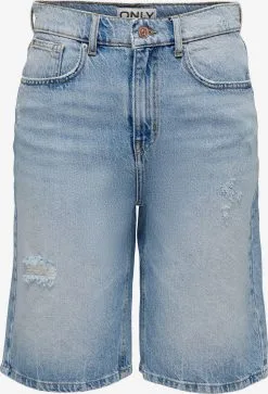 ONLY Denim Shorts Regular Jeans Hope Dames Blauw
