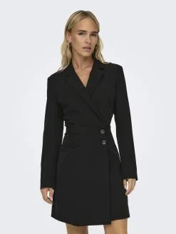 ONLY Mini Jurken Jurk MELLIE Dames Zwart -ONLY Elegant winkel 2145ec48ef0299842448850659af1951