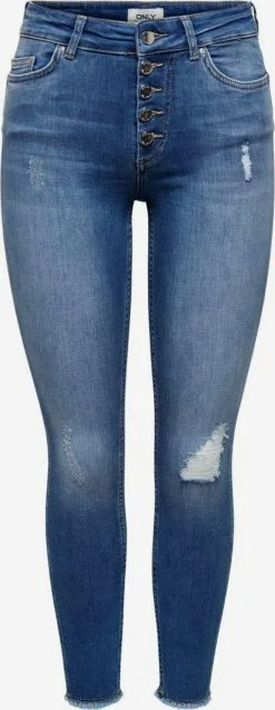 ONLY Jeans Skinny Jeans Bobby Dames Blauw