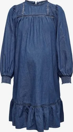 ONLY MATERNITY Mini Jurken Jurk Alaia Dames Blauw -ONLY Elegant winkel 2184170a9419d3cd6d92abe36b7b1a5f