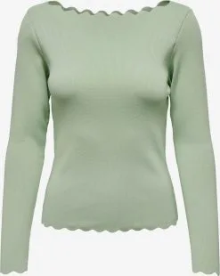 ONLY Basic Truien Trui SANDY Dames Mintgroen