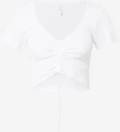 ONLY T-shirts Shirt KIKA Dames Wit