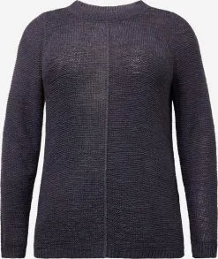 Basic Truien Trui GEENA Dames Marine