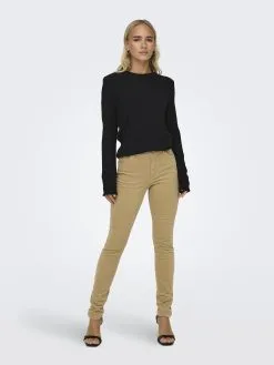 ONLY Pantalons Skinny Broek Blush-Blair Dames Sand -ONLY Elegant winkel 230655118465b20270ea4dbcd274c931