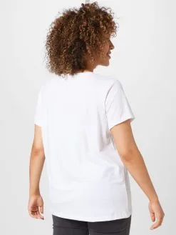 ONLY CARMAKOMA T-shirts Shirt ROLLING Dames Wit -ONLY Elegant winkel 2349fae61cebae16a554a792f440be43