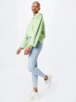 ONLY Jeans Skinny Jeans POWER Dames Lichtblauw -ONLY Elegant winkel 23528c04515d592f21f7607b436d0e2e