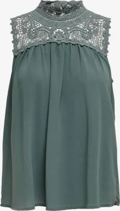 ONLY Blouse Tops Blouse Dames Groen