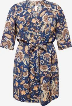 ONLY CARMAKOMA Ponchos & Kimonos Kimono LUXIVA Dames Marine