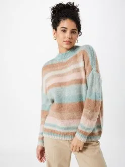 ONLY Fijngebreide Truien Trui Tally Dames Lichtbeige -ONLY Elegant winkel 23a9a9a58d7a9636f8da37d75945a87f