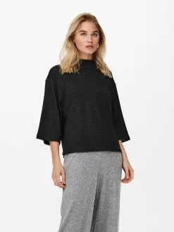 ONLY Pantalons Loosefit Broek Dames Grijs -ONLY Elegant winkel 23e29004f6cfad24762168c9367bf564