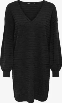 ONLY Gebreide Jurken Gebreide Jurk CATA Dames Zwart
