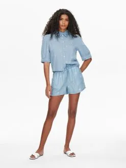 ONLY Denim Shorts Regular Jeans Candice Dames Blauw -ONLY Elegant winkel 24988eeb91f544ed50b1e8e11697beee