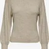 ONLY Fijngebreide Truien Trui Alexis Dames Stone Grey