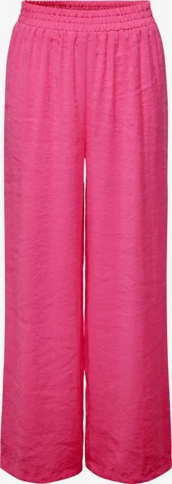 ONLY Pantalons Wide Leg Broek Iris Dames Pink