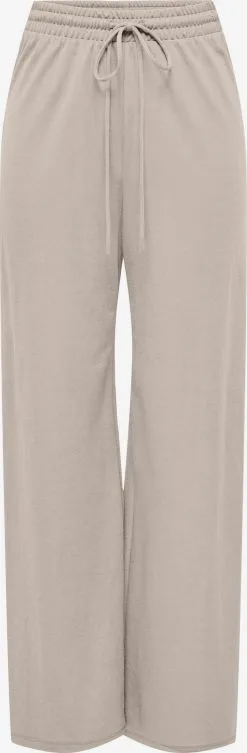 ONLY Pantalons Wide Leg Broek JANY Dames Stone Grey